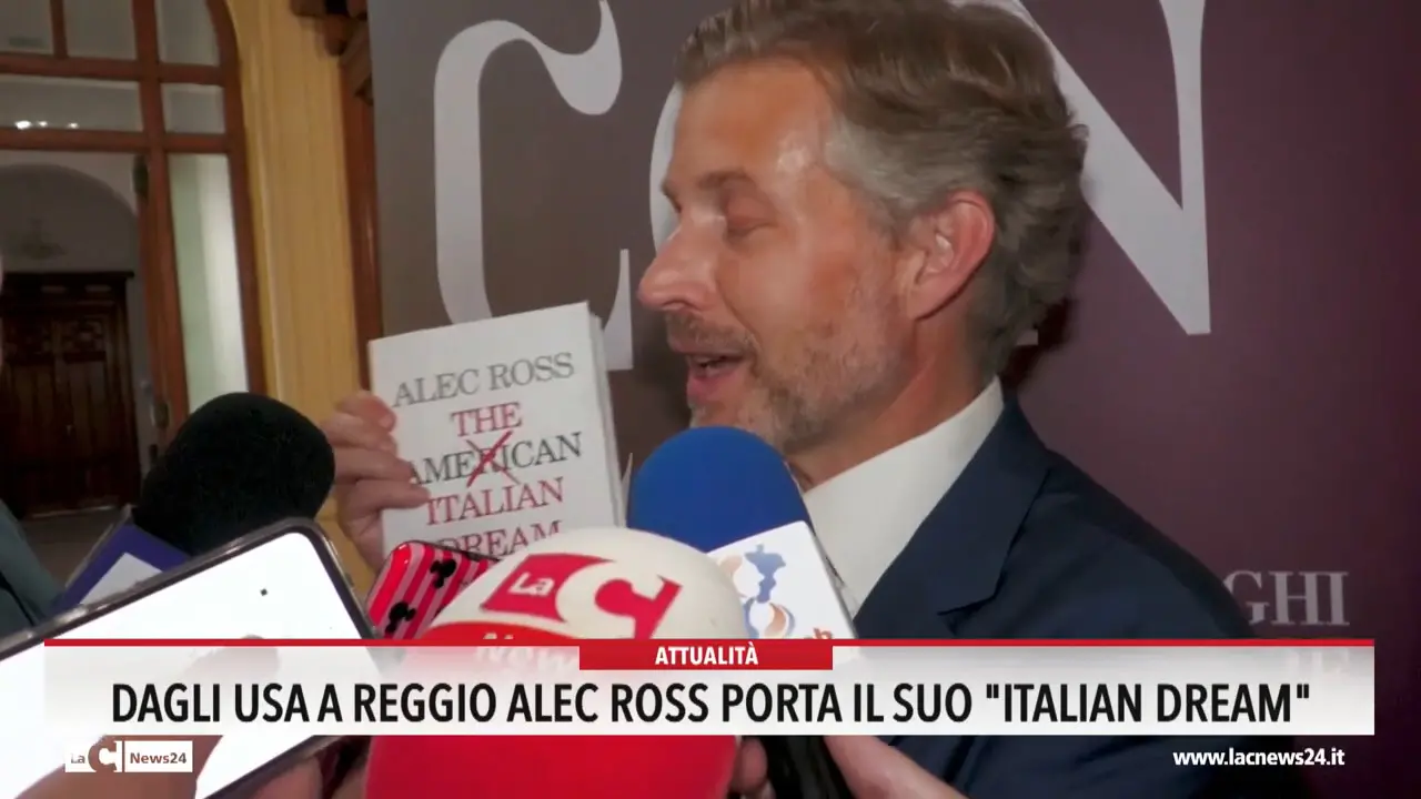 Dagli Usa a Reggio, Alec Ross porta il suo Italian dream