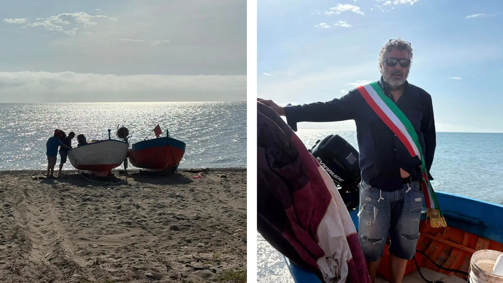 <p>Erosione costiera, il sindaco di Crucoli <span style=\"color:hsl(0, 75%, 60%);\">protesta a bordo di una barca </span>contro i mancati interventi: «La Regione risponda»</p>