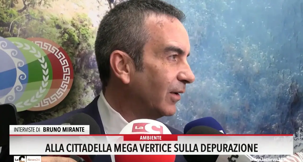 Alla Cittadella mega vertice sulla depurazione