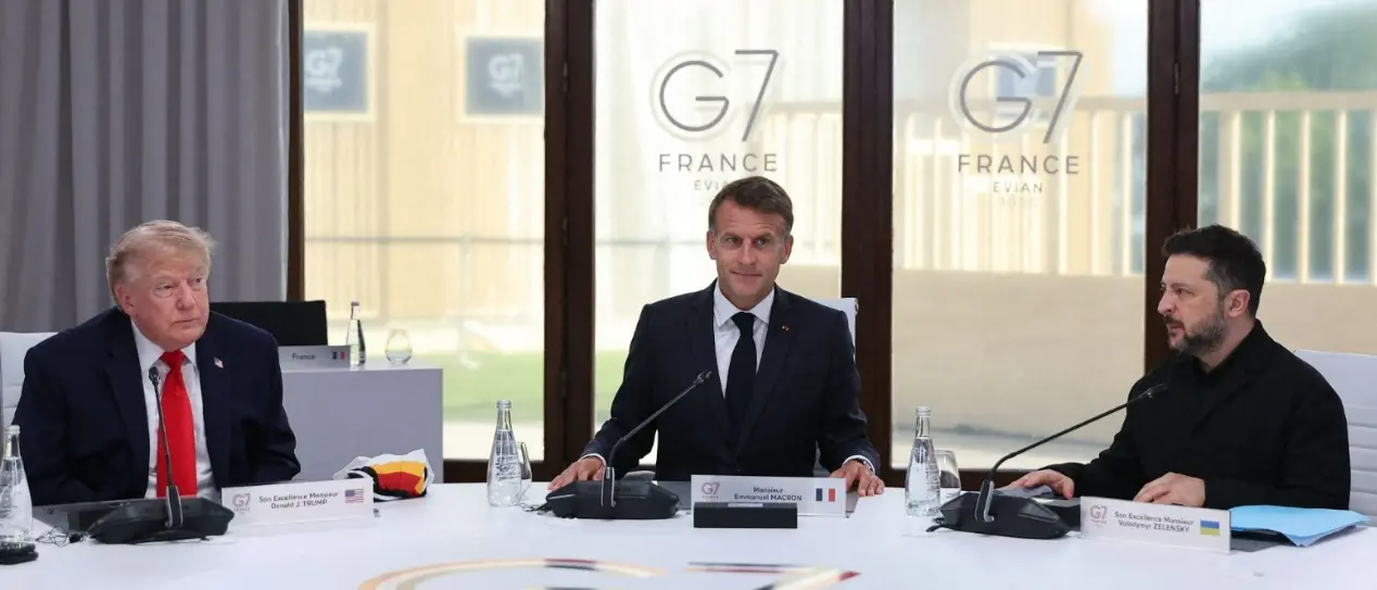 G7, Trump rivede Zelensky: «La Russia deve trattare, farò il possibile»\n