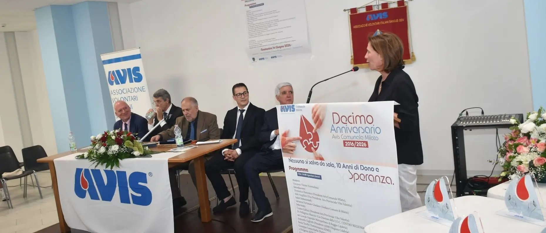 Mileto, alla Fondazione Natuzza orgoglio ed emozioni per la festa dei dieci anni dell'Avis comunale\u00A0\n