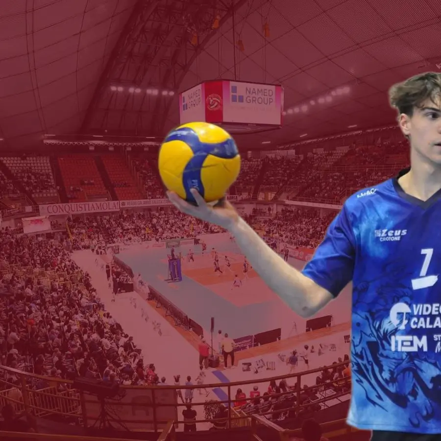 Dalla Pallavolo Crotone alla sfida amaranto, Andrea Asteriti sceglie Reggio per accelerare la propria crescita e inseguire nuovi traguardi\n