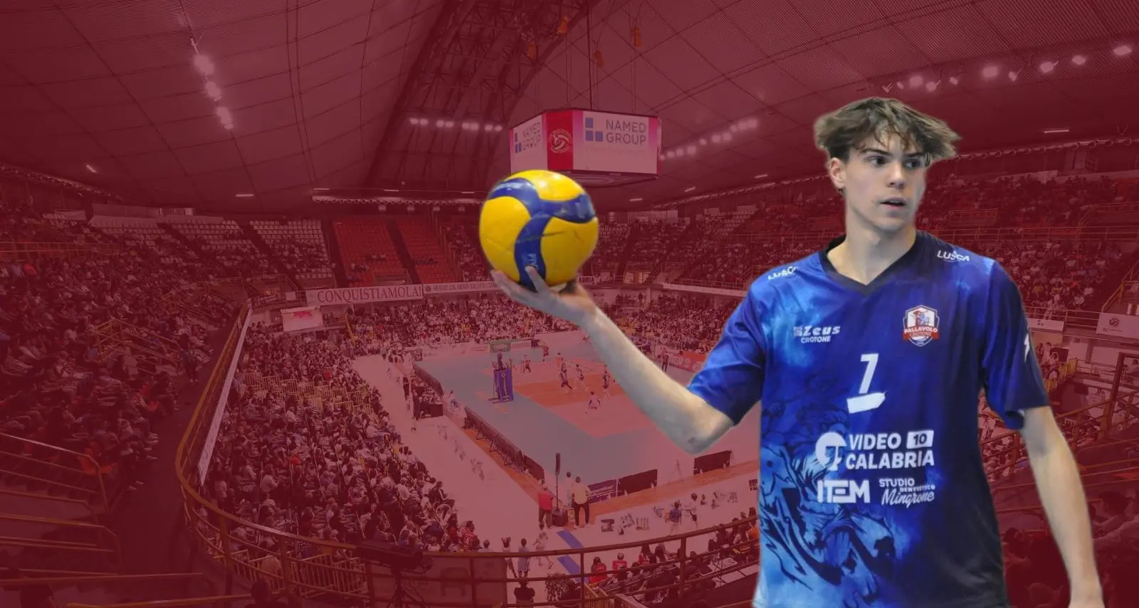 Dalla Pallavolo Crotone alla sfida amaranto, Andrea Asteriti sceglie Reggio per accelerare la propria crescita e inseguire nuovi traguardi\n