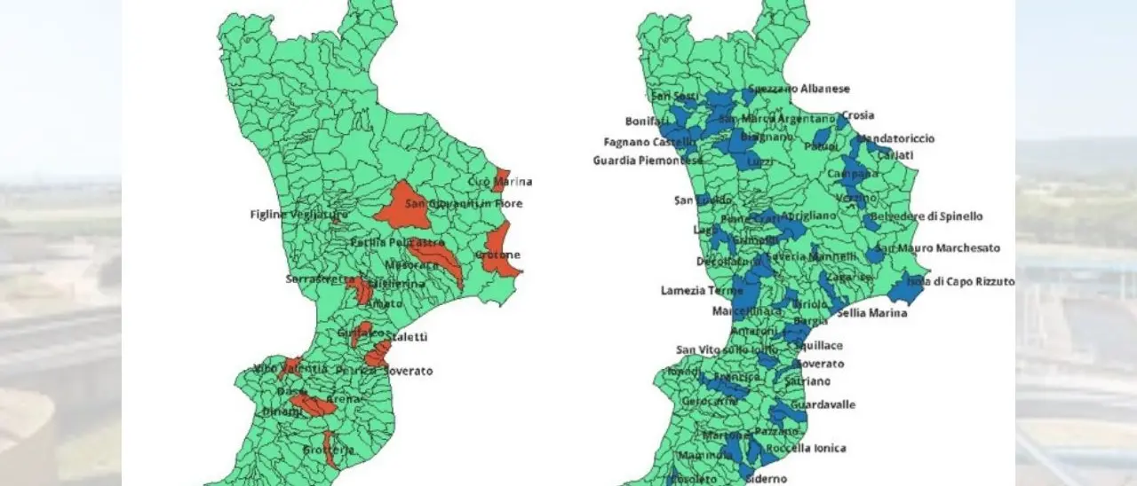 Depurazione in Calabria, l’elenco degli interventi comune per comune: cifre e progetti per un mare pulito\n