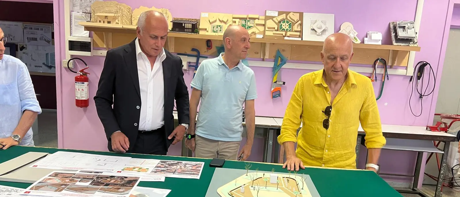 Piazza Amendola, gli studenti del Della Valle firmano il progetto di valorizzazione\n
