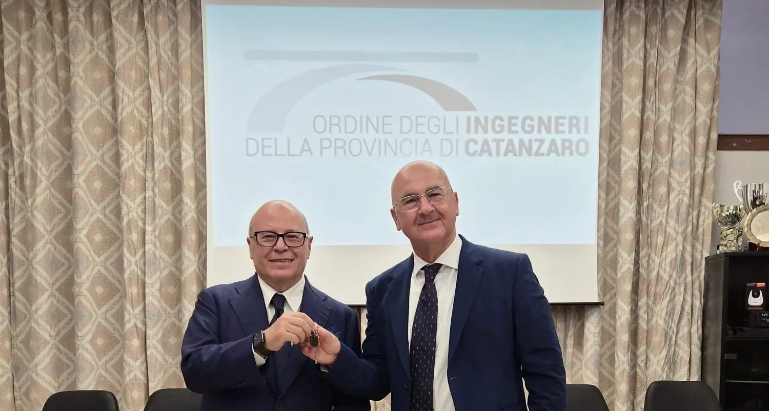 Francesco Dattilo è il nuovo presidente dell’Ordine degli Ingegneri della provincia Catanzaro\n