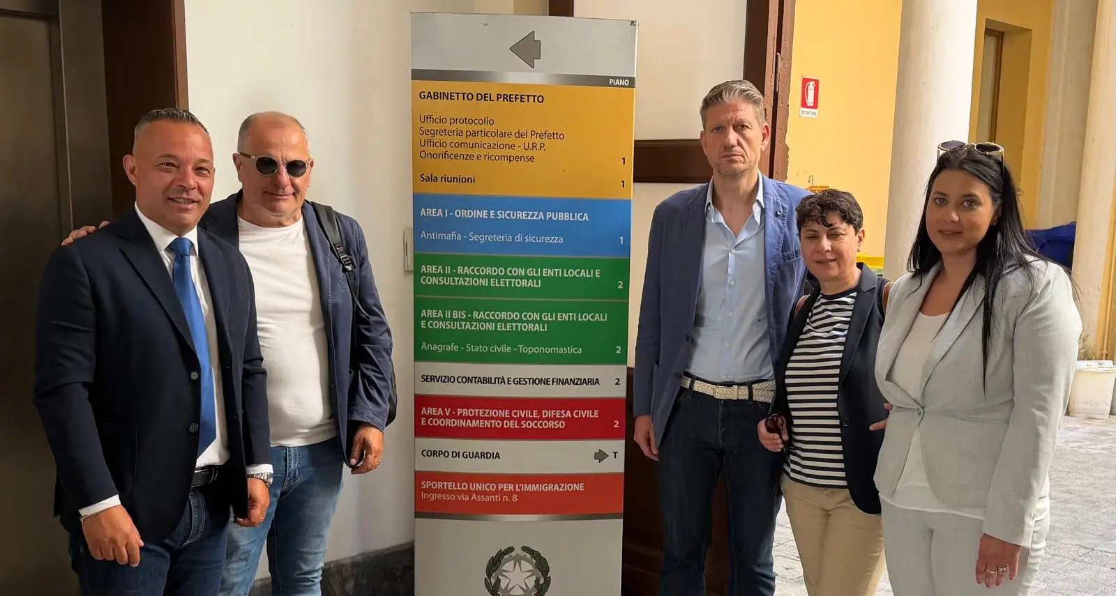 Criticità nel Capoluogo: incontro in Prefettura tra i consiglieri comunali di Fi e il capo di gabinetto\n