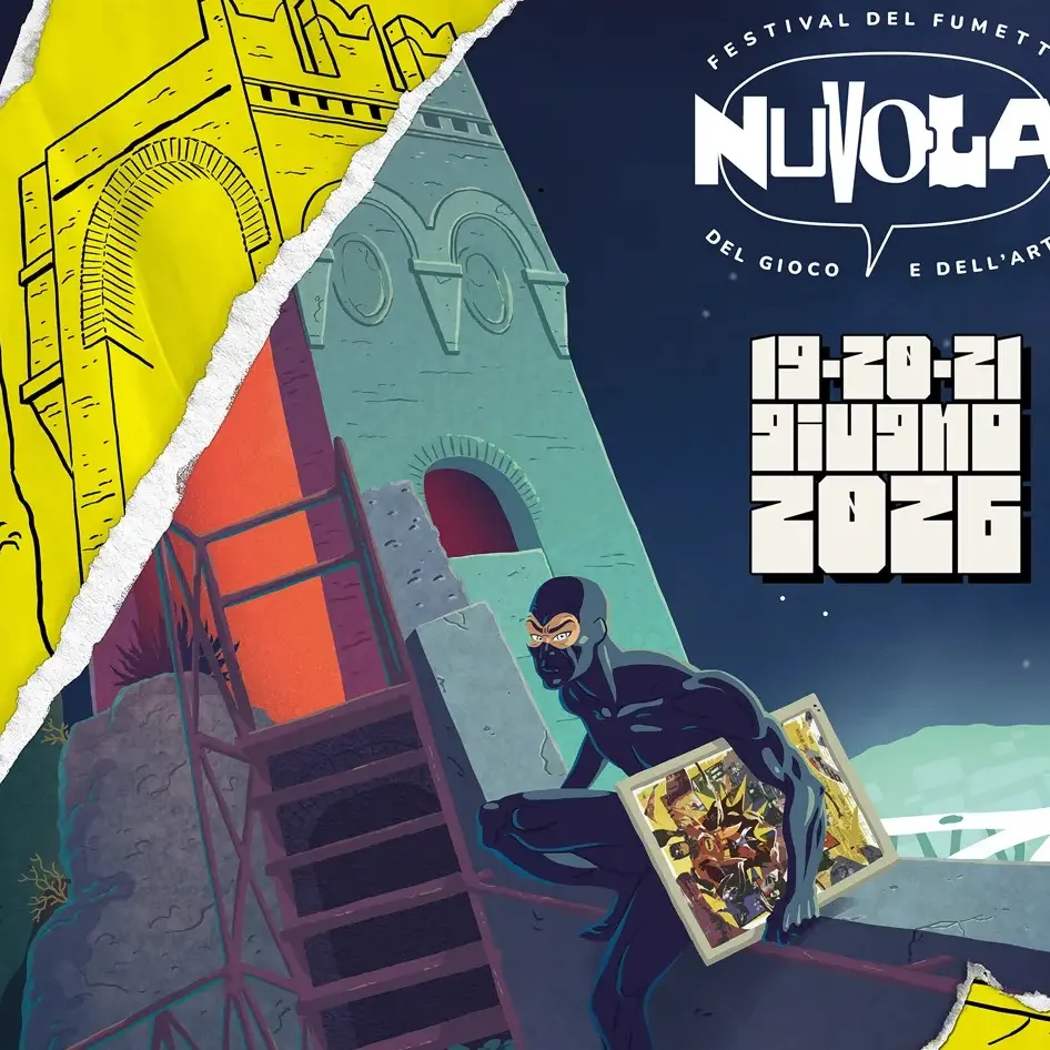 Nuvola Comics 2026: a Catanzaro arriva Diabolik per rubare un’opera di Rotella
