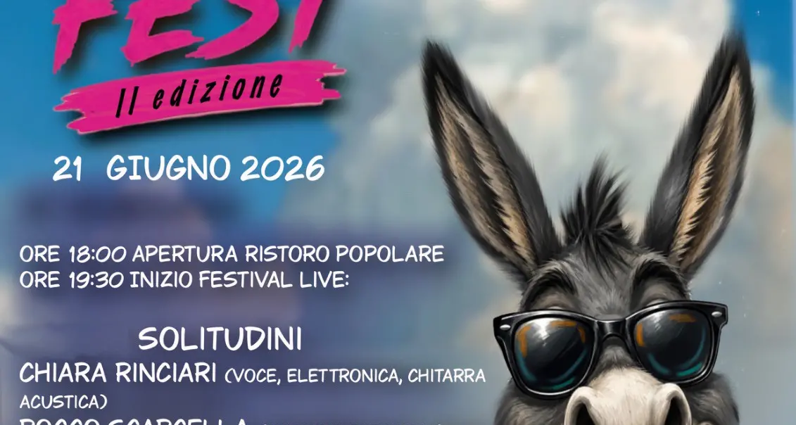 Torna lo “Scecco Fest” al Parco diffuso di Pellaro, evento musicale organizzato da La Strada e ACE\n