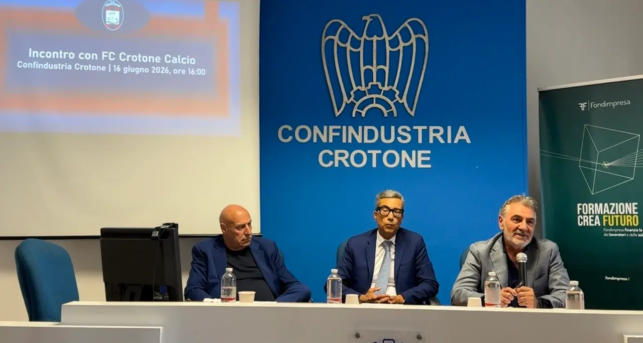 Crotone iscritto alla Serie C, Vrenna: «Rischiavamo di non farcela»\n