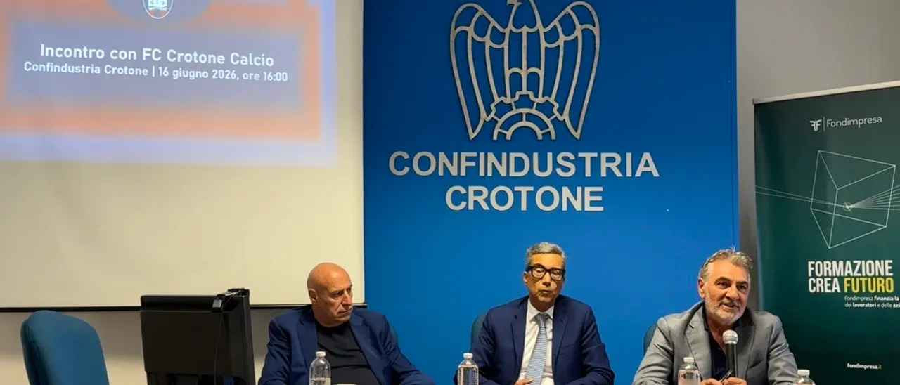 Crotone iscritto alla Serie C, Vrenna: «Rischiavamo di non farcela»\n
