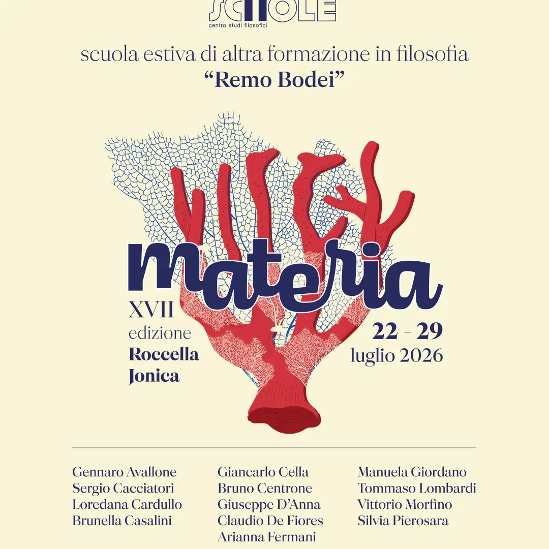 A Roccella Jonica la Scuola Estiva di Filosofia “Remo Bodei” indaga la materia tra scienza, pensiero e società\n