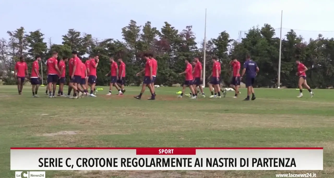 Serie C, Crotone regolarmente ai nastri di partenza