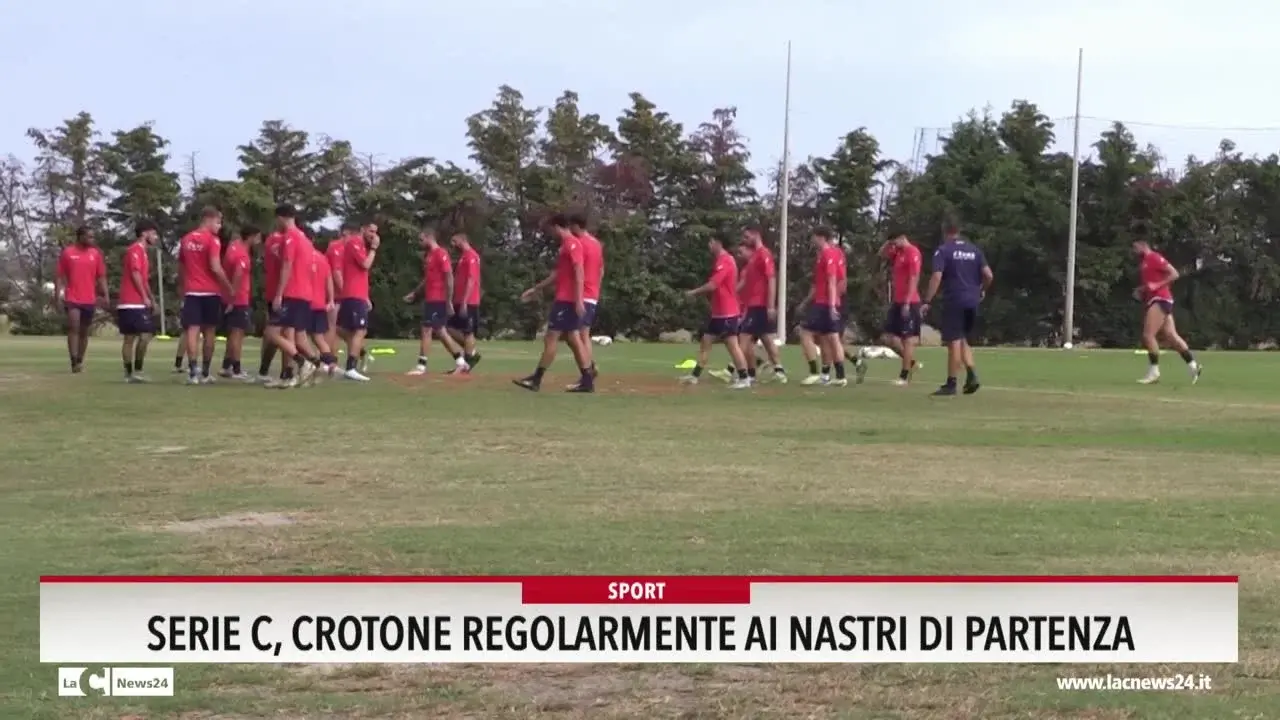 Serie C, Crotone regolarmente ai nastri di partenza