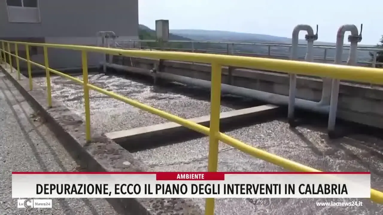 Depurazione, ecco il piano degli interventi in Calabria