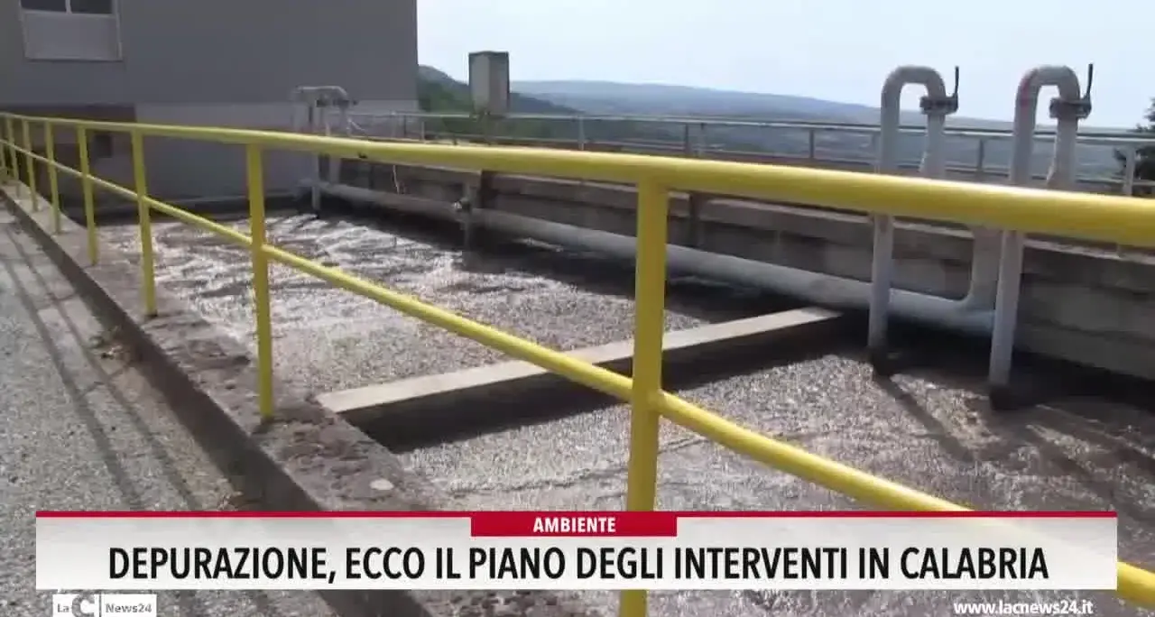 Depurazione, ecco il piano degli interventi in Calabria
