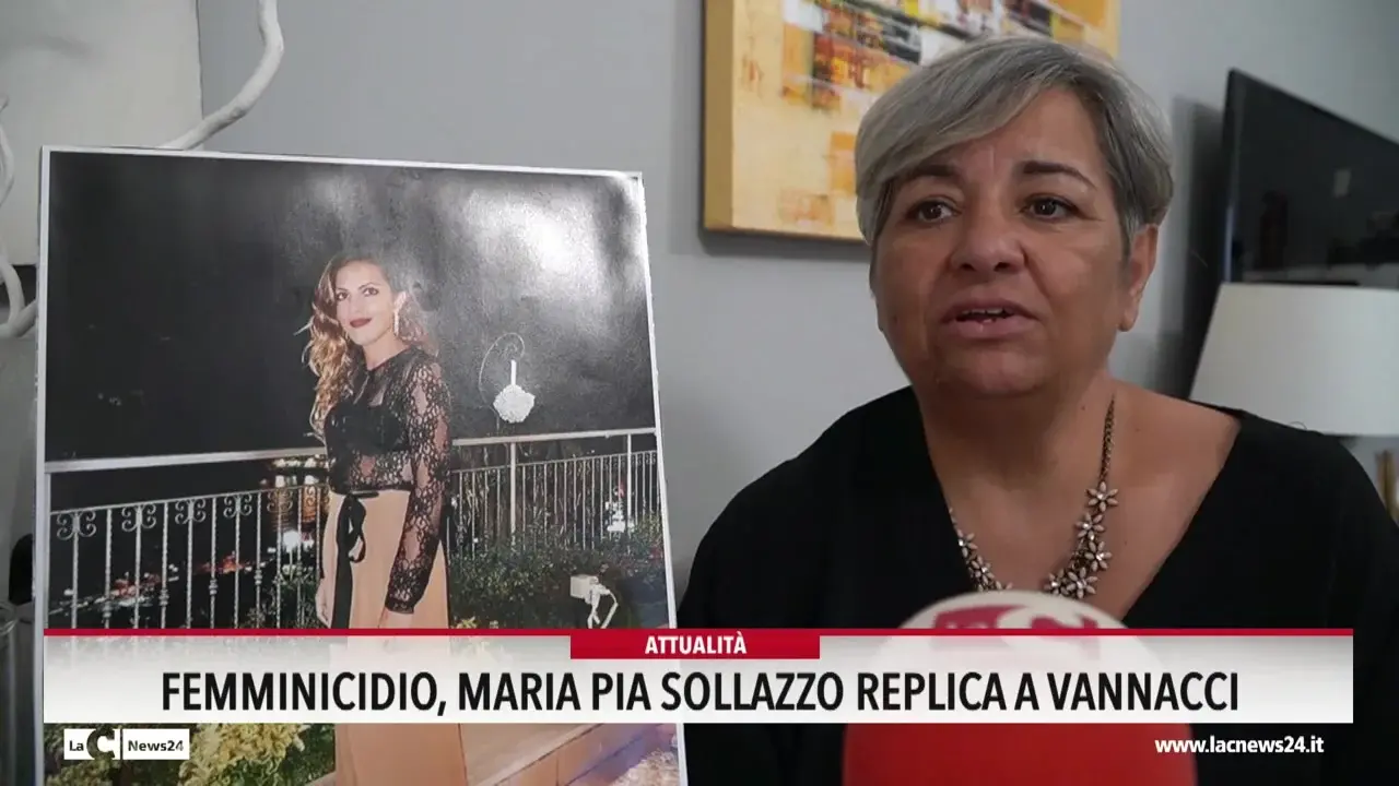 Femminicidio, Maria Pia Sollazzo replica a Vannacci