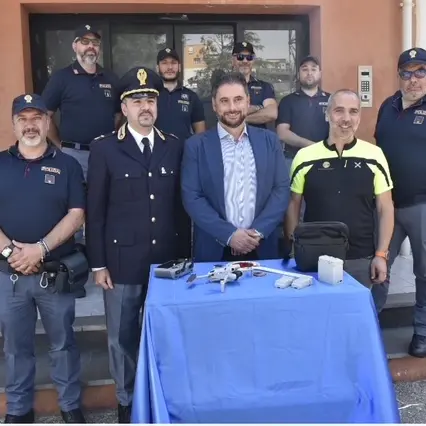 Nuovo drone in dotazione alla Questura di Catanzaro\u00A0destinato alle attività di controllo del territorio e prevenzione\u00A0\n