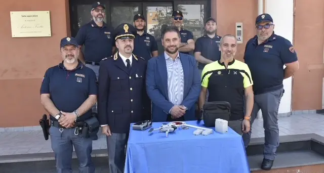Nuovo drone in dotazione alla Questura di Catanzaro\u00A0destinato alle attività di controllo del territorio e prevenzione\u00A0\n