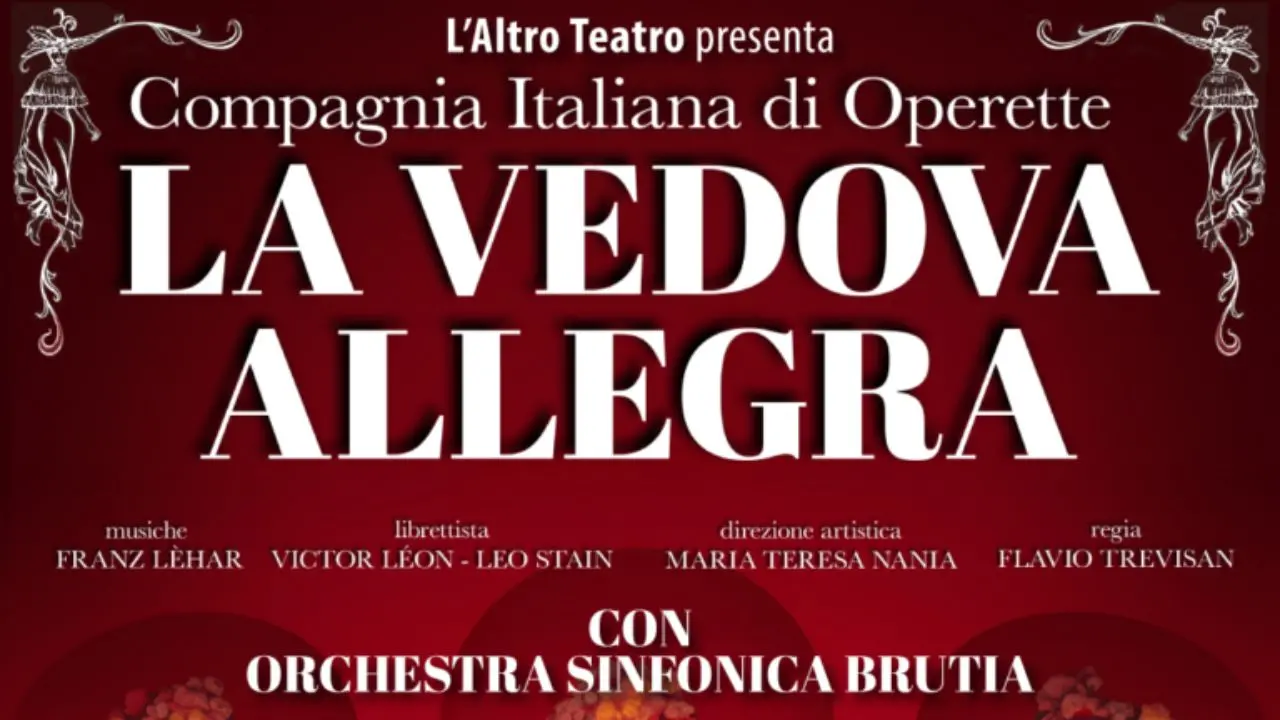 Rendano Arena, in scena il 16 luglio “La Vedova Allegra”\n