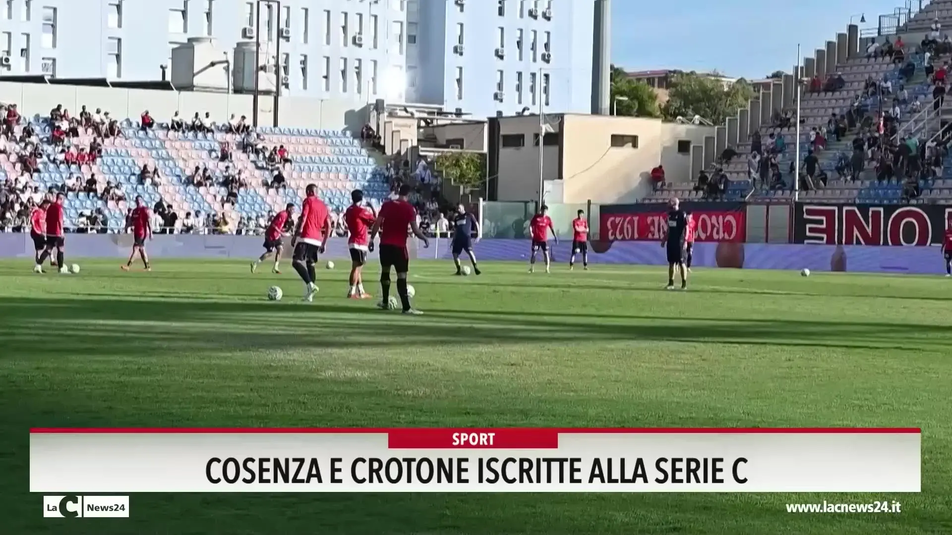 Cosenza e Crotone iscritte alla serie C