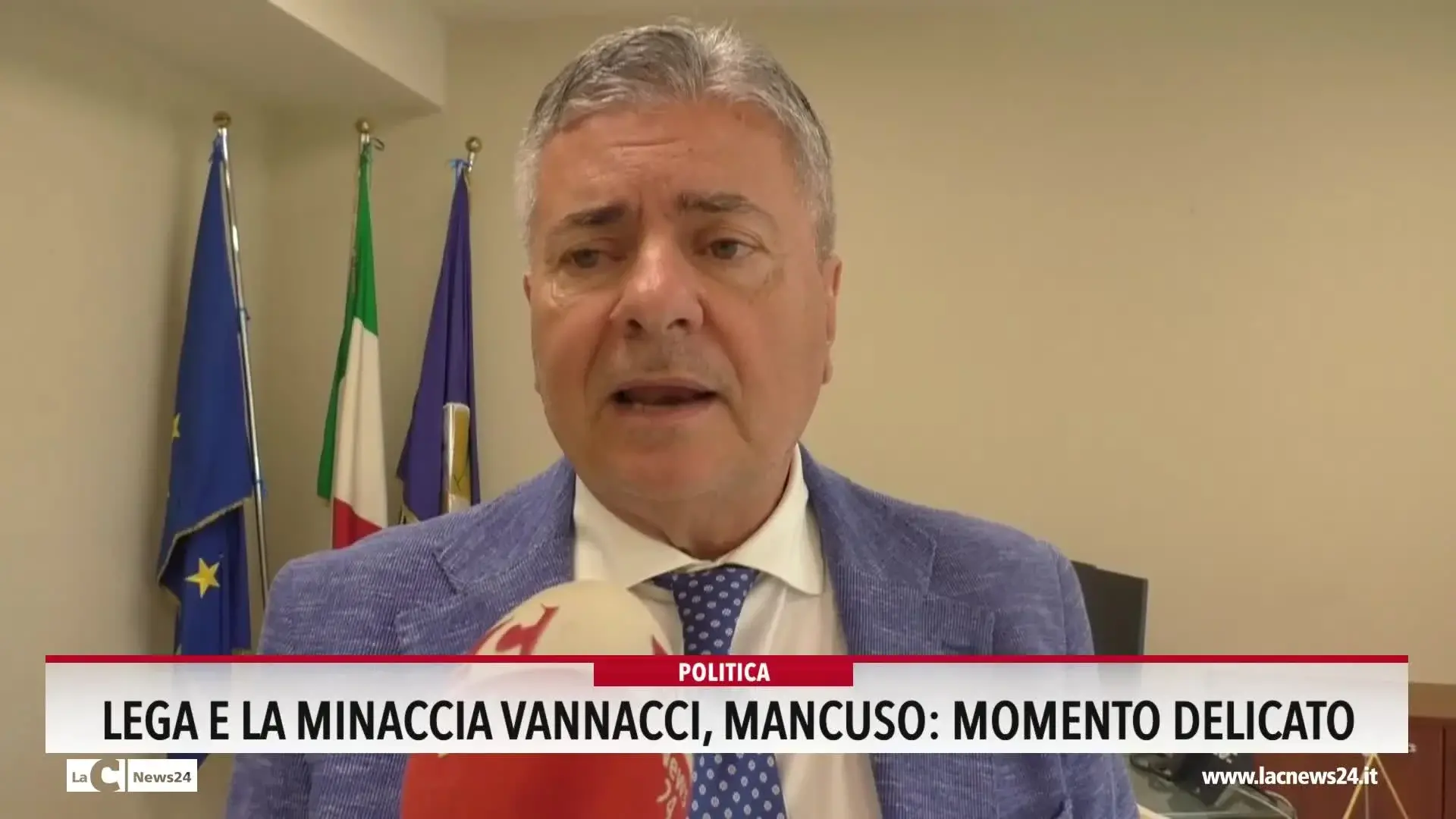 Lega e la minaccia Vannacci, Mancuso: «Momento delicato»