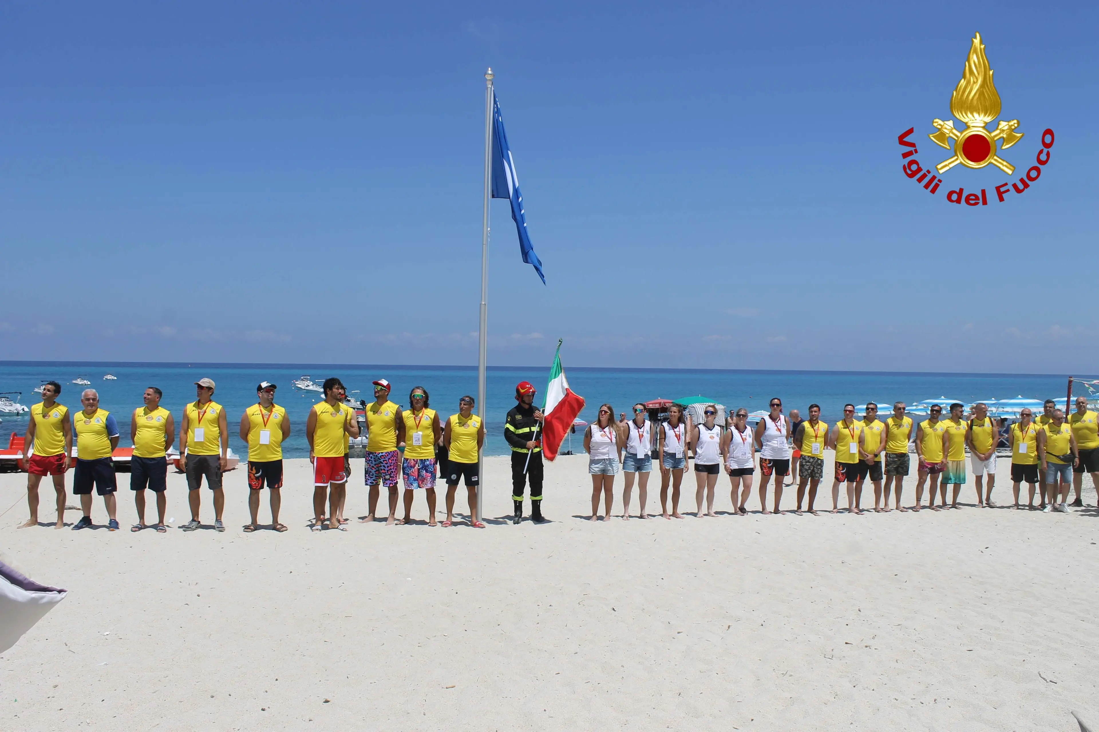 Parghelia, al via il campionato di beach volley dei\u00A0Vigili del fuoco: 106 atleti per il Memorial Rito