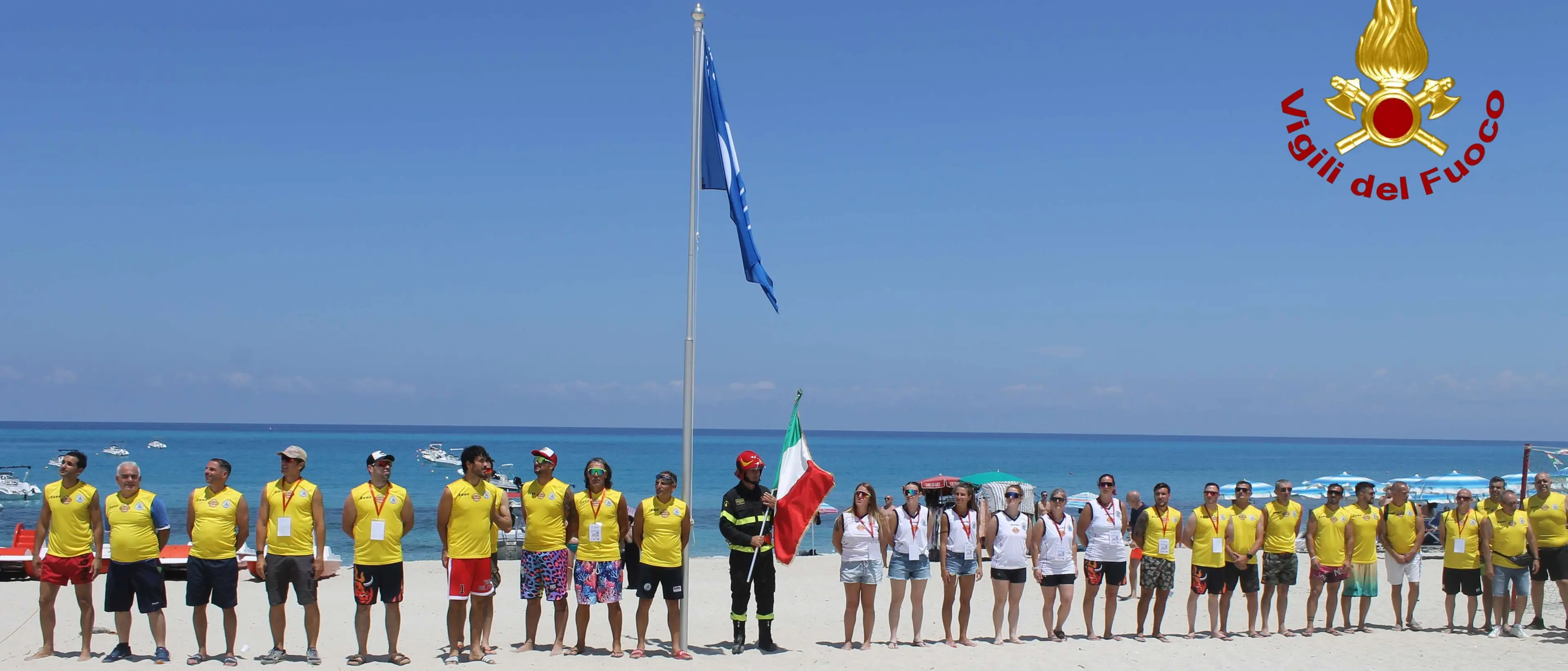 Parghelia, al via il campionato di beach volley dei\u00A0Vigili del fuoco: 106 atleti per il Memorial Rito