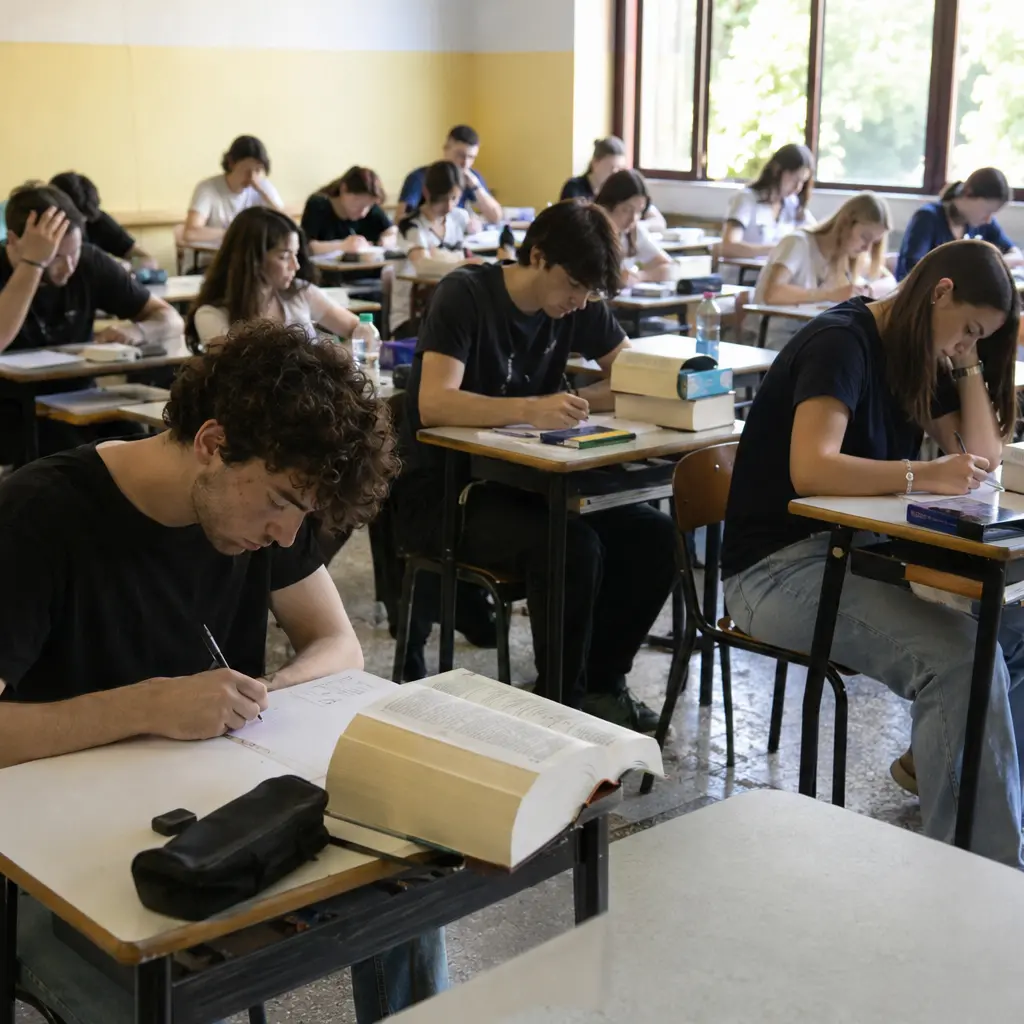 <p>Maturità al via in tutta Italia, <span style=\"color:hsl(0, 75%, 60%);\">in Calabria sono 18.055 gli studenti </span>attesi oggi in aula</p>
