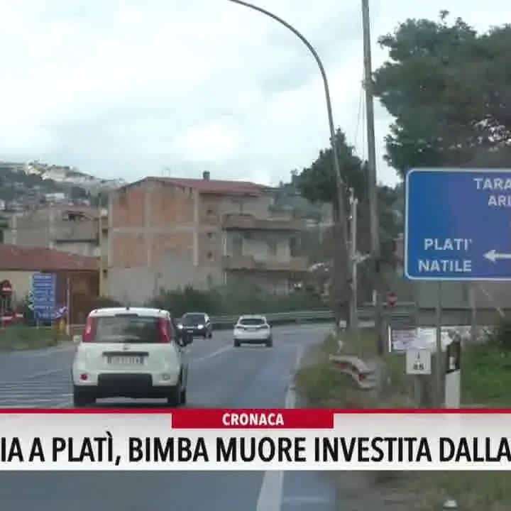 Tragedia a Platì, bimba muore investita dalla madre