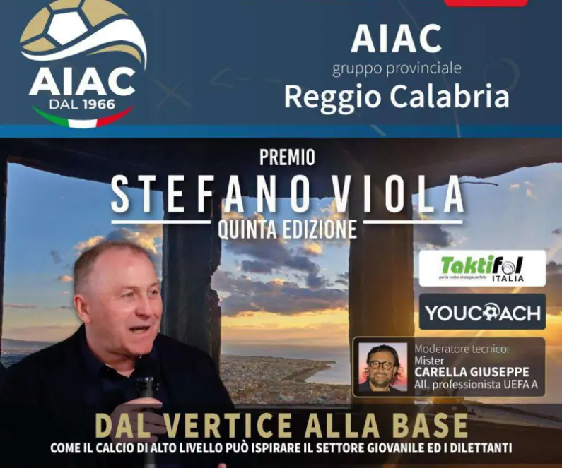 Il 19 giugno a Reggio Calabria la quinta edizione del premio “Stefano Viola”\n