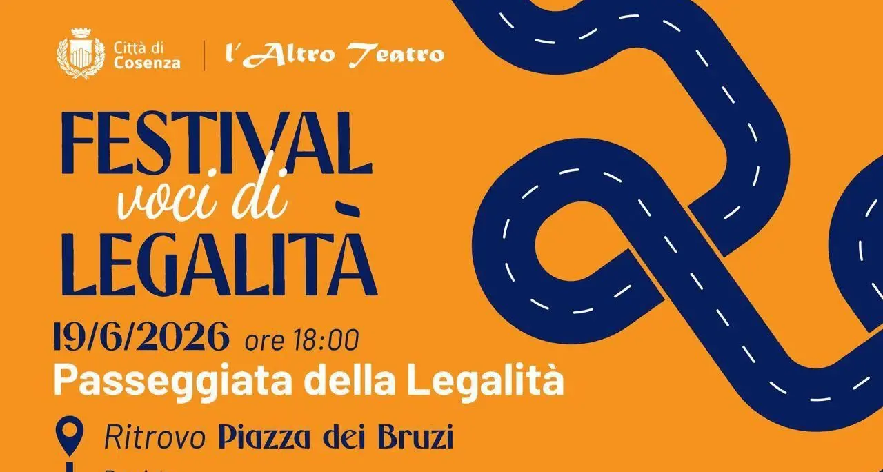 Memoria, libri e musica: domani chiude a Cosenza il festival “Voci di Legalità”\n