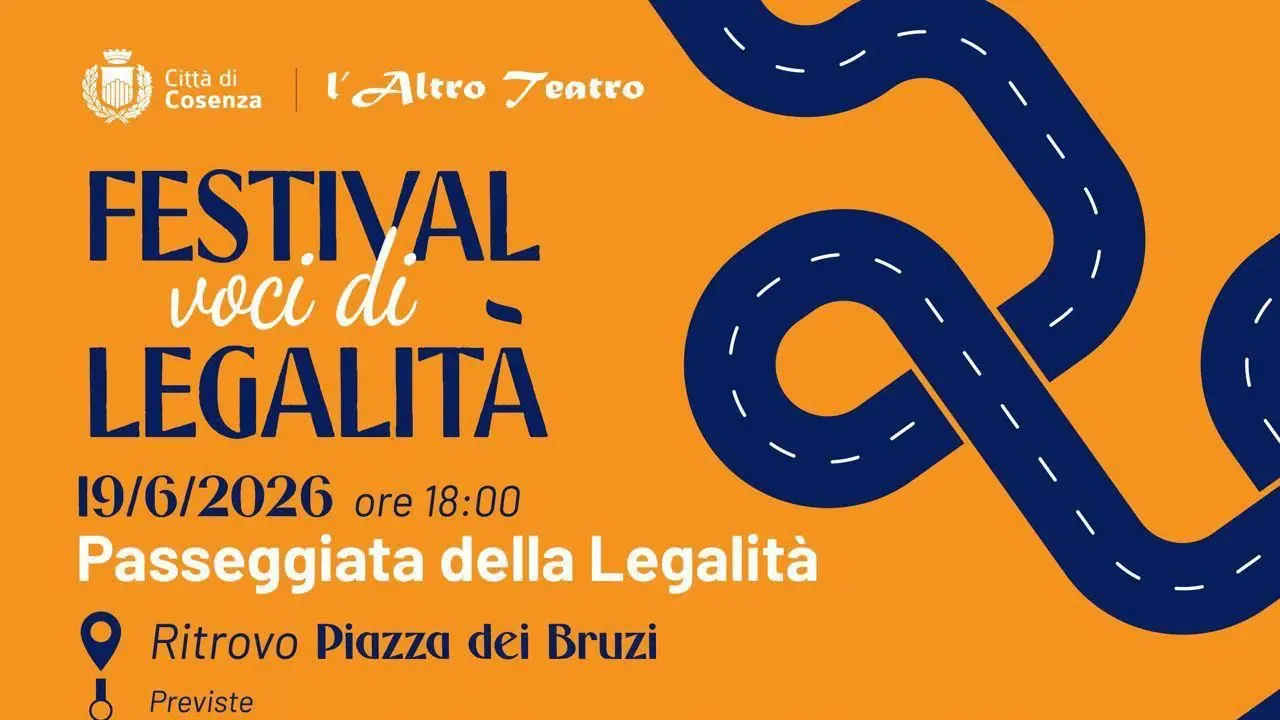 Memoria, libri e musica: domani chiude a Cosenza il festival “Voci di Legalità”\n