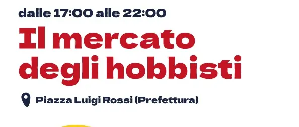 Catanzaro, torna il mercatino degli hobbisti, secondo appuntamento domenica 21 giugno in piazza Prefettura\n
