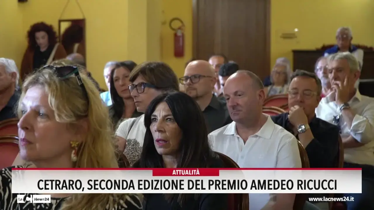 Cetraro, seconda edizione del premio Amedeo Ricucci
