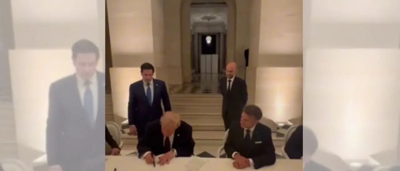 Trump firma l’accordo tra Usa e Iran:\u00A0«Non è stato facile». Domani l’avvio dei colloqui in Svizzera\n