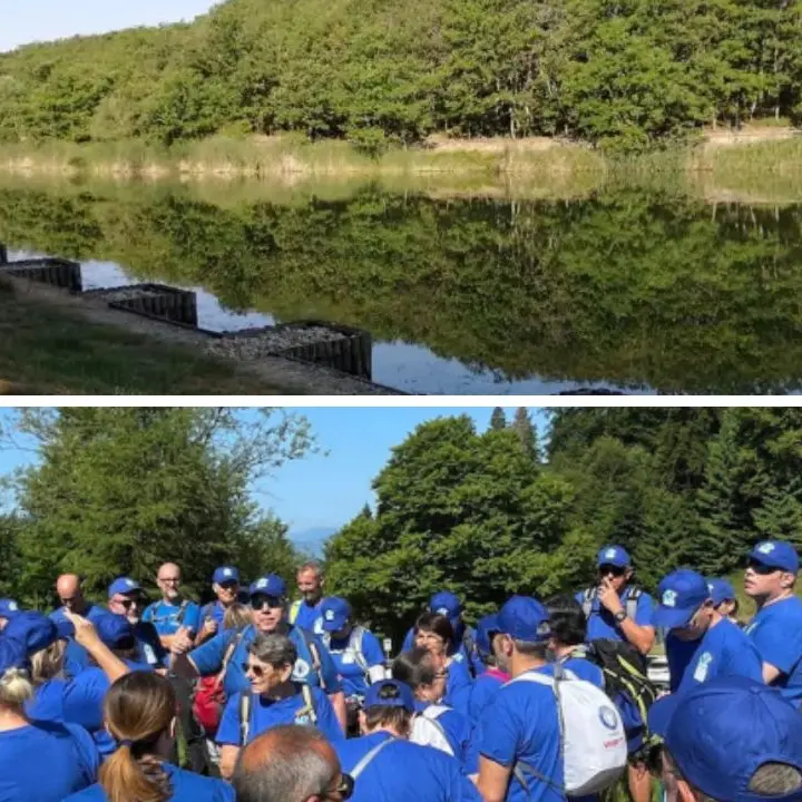 Staffetta per l’autismo, i camminatori in blu pronti a “invadere” le rive del lago di Farneto ad Altomonte\n