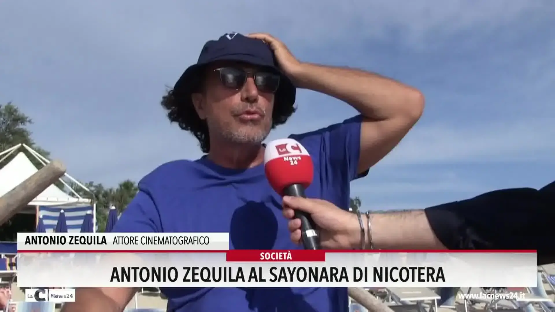 Antonio Zequila al Sayonara di Nicotera