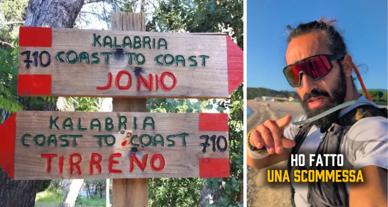 Da Soverato a Pizzo (a piedi) in 6 ore e 58 minuti: l’impresa dello youtuber GianXFit attraverso il Coast to Coast\n