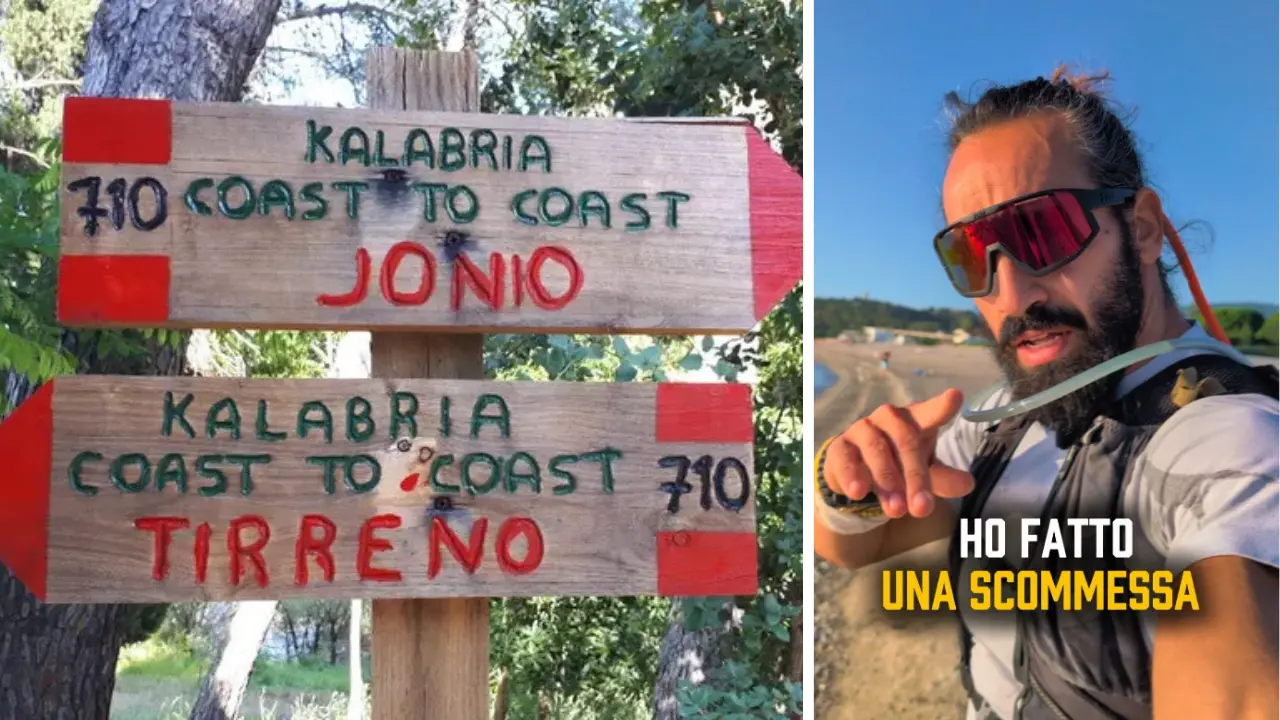 Da Soverato a Pizzo (a piedi) in 6 ore e 58 minuti: l’impresa dello youtuber GianXFit attraverso il Coast to Coast\n