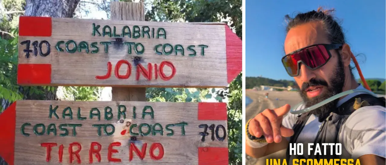Da Soverato a Pizzo (a piedi) in 6 ore e 58 minuti: l’impresa dello youtuber GianXFit attraverso il Coast to Coast\n