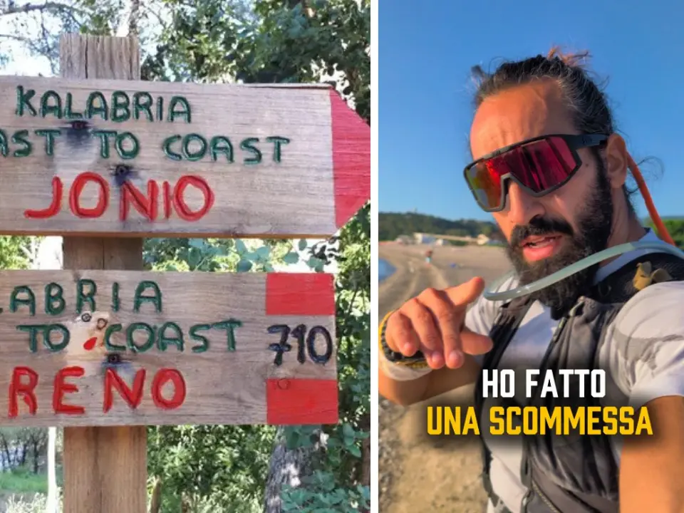 Da Soverato a Pizzo (a piedi) in 6 ore e 58 minuti: l’impresa dello youtuber GianXFit attraverso il Coast to Coast
