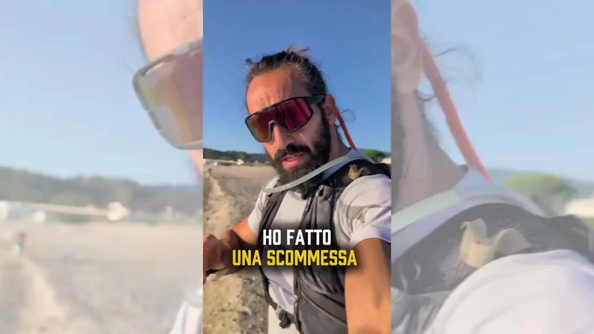 Da Soverato a Pizzo (a piedi) in 6 ore e 58 minuti: l’impresa dello youtuber GianXFit