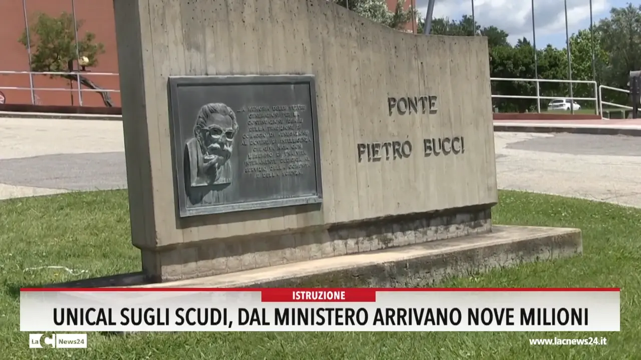 Unical sugli scudi, dal Ministero arrivano nove milioni