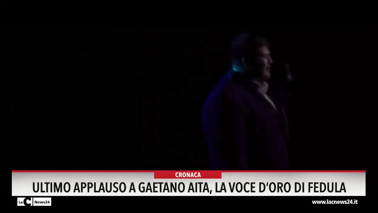 Ultimo applauso a Gaetano Aita, la voce d'oro di Fedula