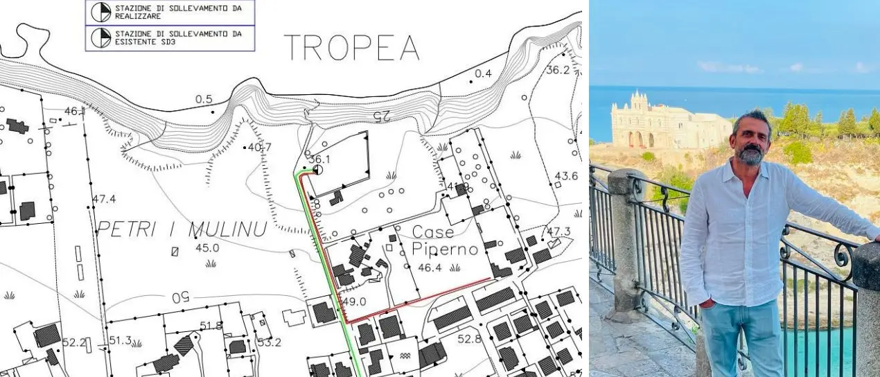 Tropea, ripartono (dopo mesi di stop) i lavori per la rete fognaria: anche Campo Inferiore sarà collegata\n