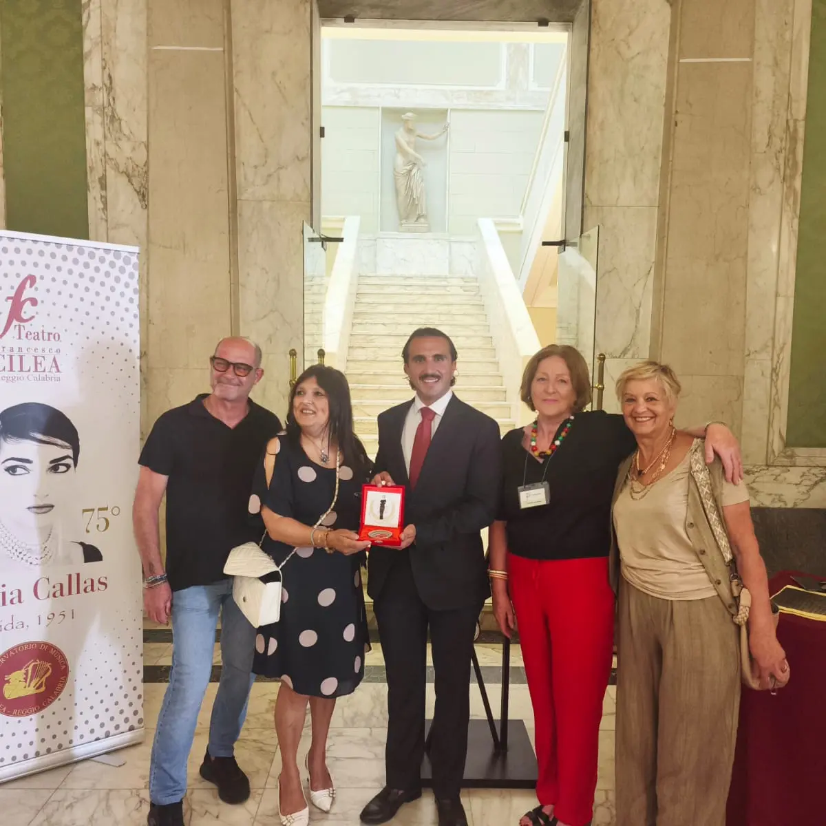 Dal 1951 a oggi, il filo della cultura: il Teatro Cilea premiato nel nome di Maria Callas\n