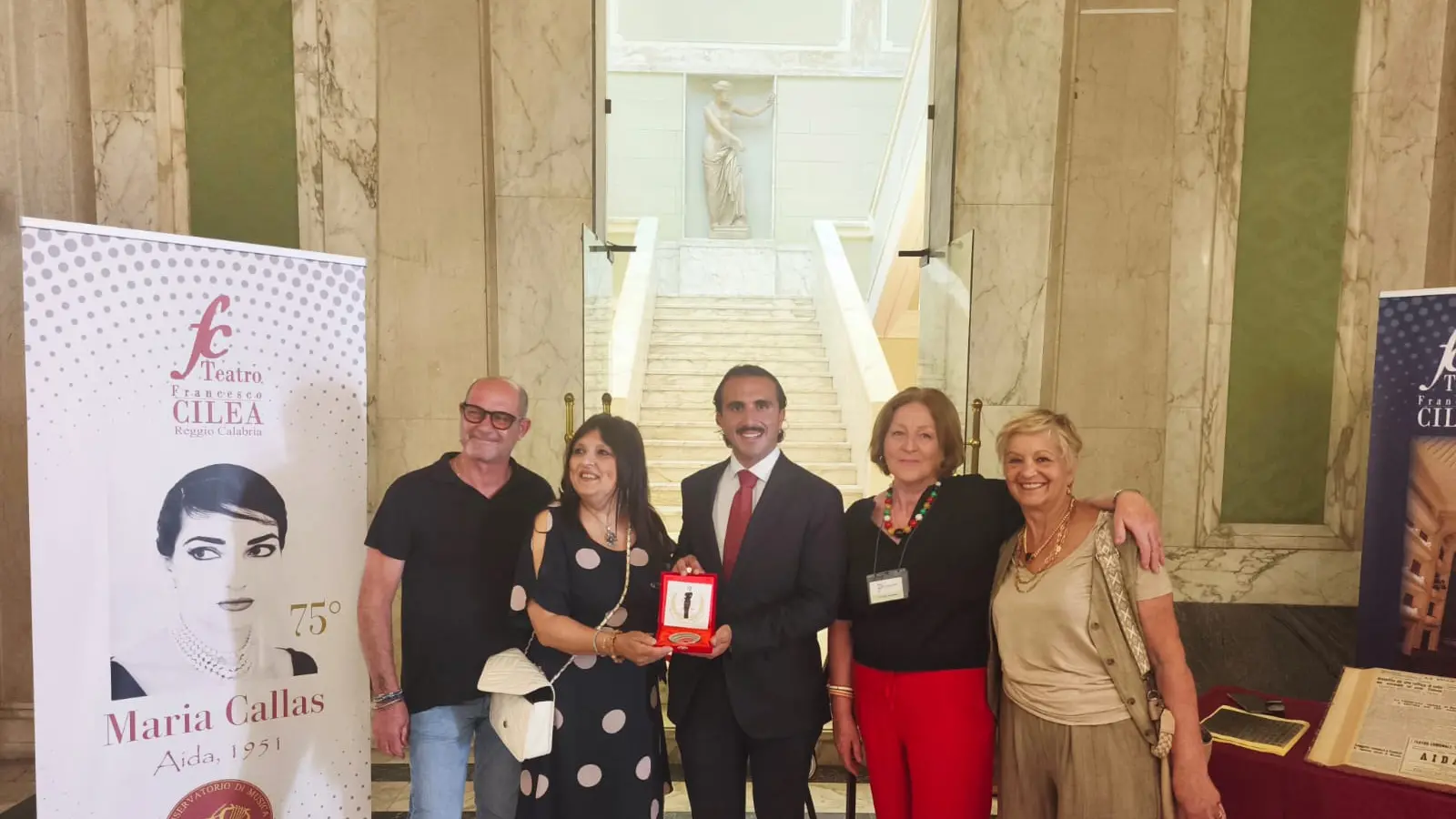 Dal 1951 a oggi, il filo della cultura: il Teatro Cilea premiato nel nome di Maria Callas\n