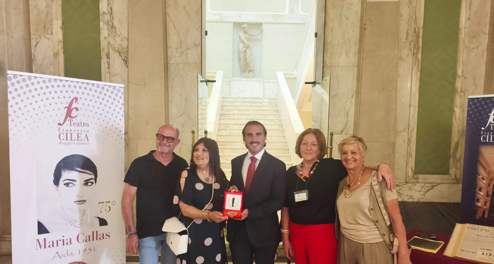 Dal 1951 a oggi, il filo della cultura: il Teatro Cilea premiato nel nome di Maria Callas\n