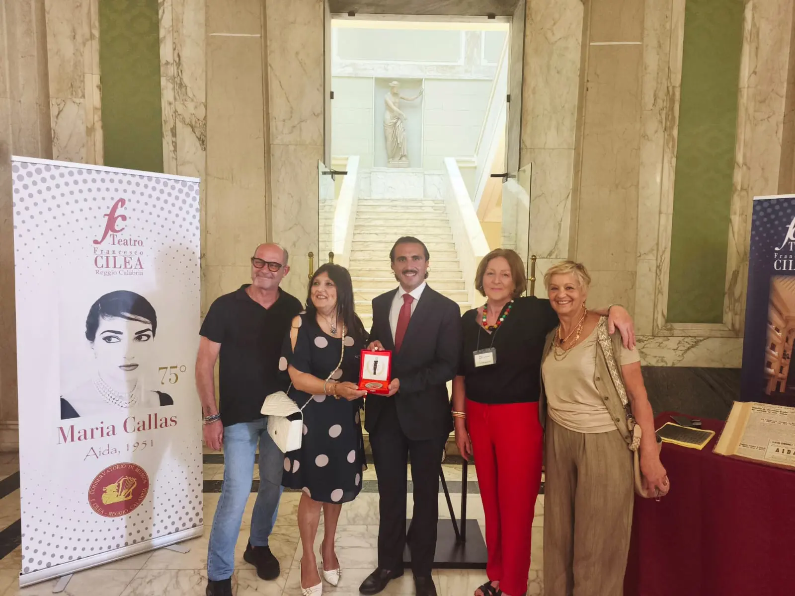 Dal 1951 a oggi, il filo della cultura: il Teatro Cilea premiato nel nome di Maria Callas\n